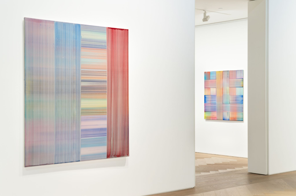2021_Bernard Frize_The Other Side (from right-to-left or the Reverse)_Galerie Perrotin Shangai_2