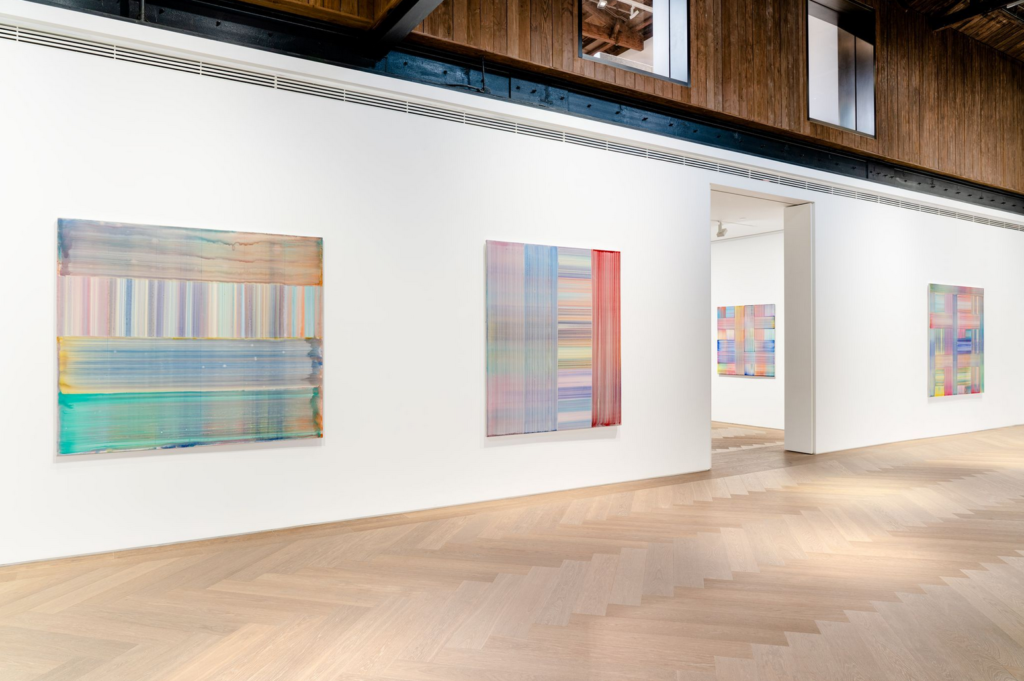 2021_Bernard Frize_The Other Side (from right-to-left or the Reverse)_Galerie Perrotin Shangai_4