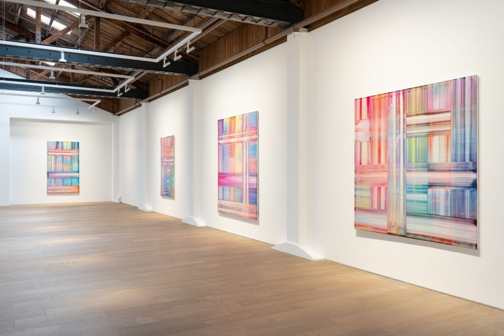 2021_Bernard Frize_The Other Side (from right-to-left or the Reverse)_Galerie Perrotin Shangai_5