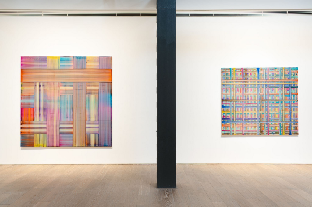 2021_Bernard Frize_The Other Side (from right-to-left or the Reverse)_Galerie Perrotin Shangai_6