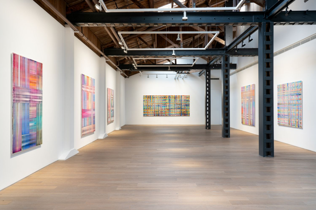 2021_Bernard Frize_The Other Side (from right-to-left or the Reverse)_Galerie Perrotin Shangai_7
