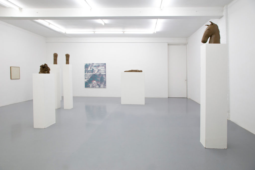 2022_Bernard Frize_François Curlet, Jos de Gruyter & Harald Thys, Bernard Frize, Ann Veronica Janssens, Daan Van Golden, Heimo Zobernig, Galerie Micheline Szwajcer, Antwerp (B) (28.01 - 09.03)_17